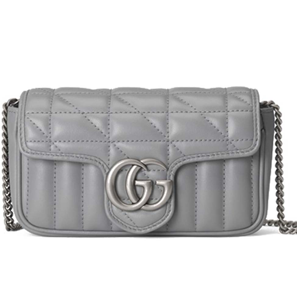 G*u*i gg marmont super mini bag 476433  (16.5*9.5*4.5cm)